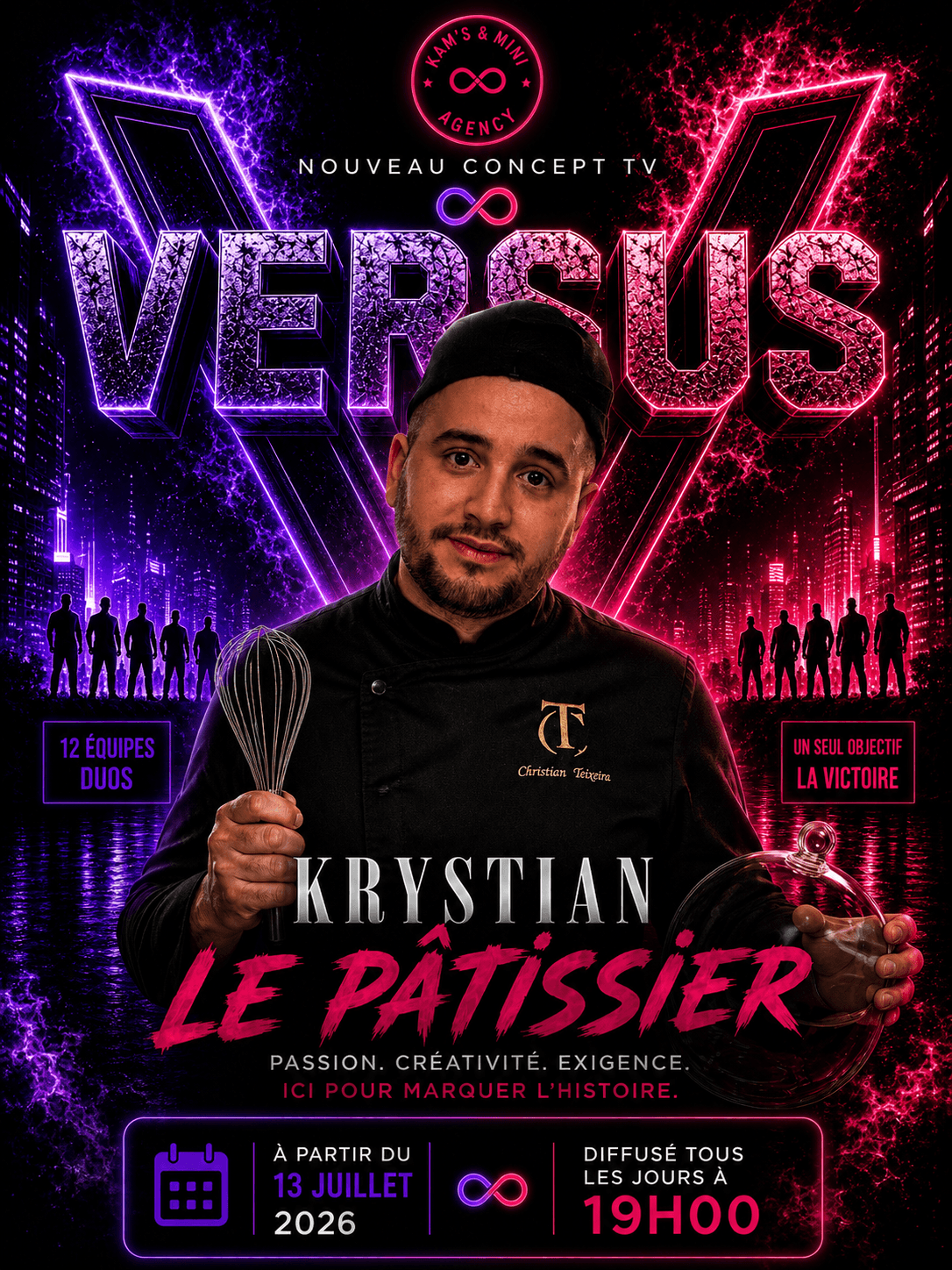 Krystian Le Pâtissier — finaliste Versus
